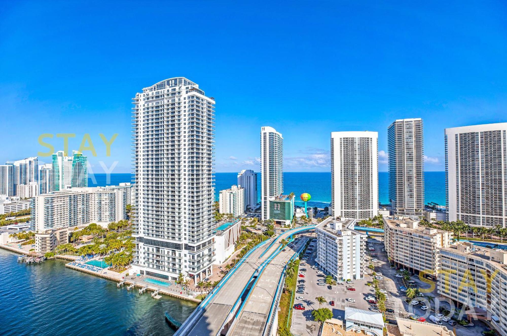 Resort-Style Living With Direct Ocean Views - 3Br Beauty Hallandale Beach Dış mekan fotoğraf